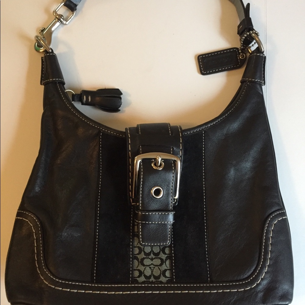 Black coach bag